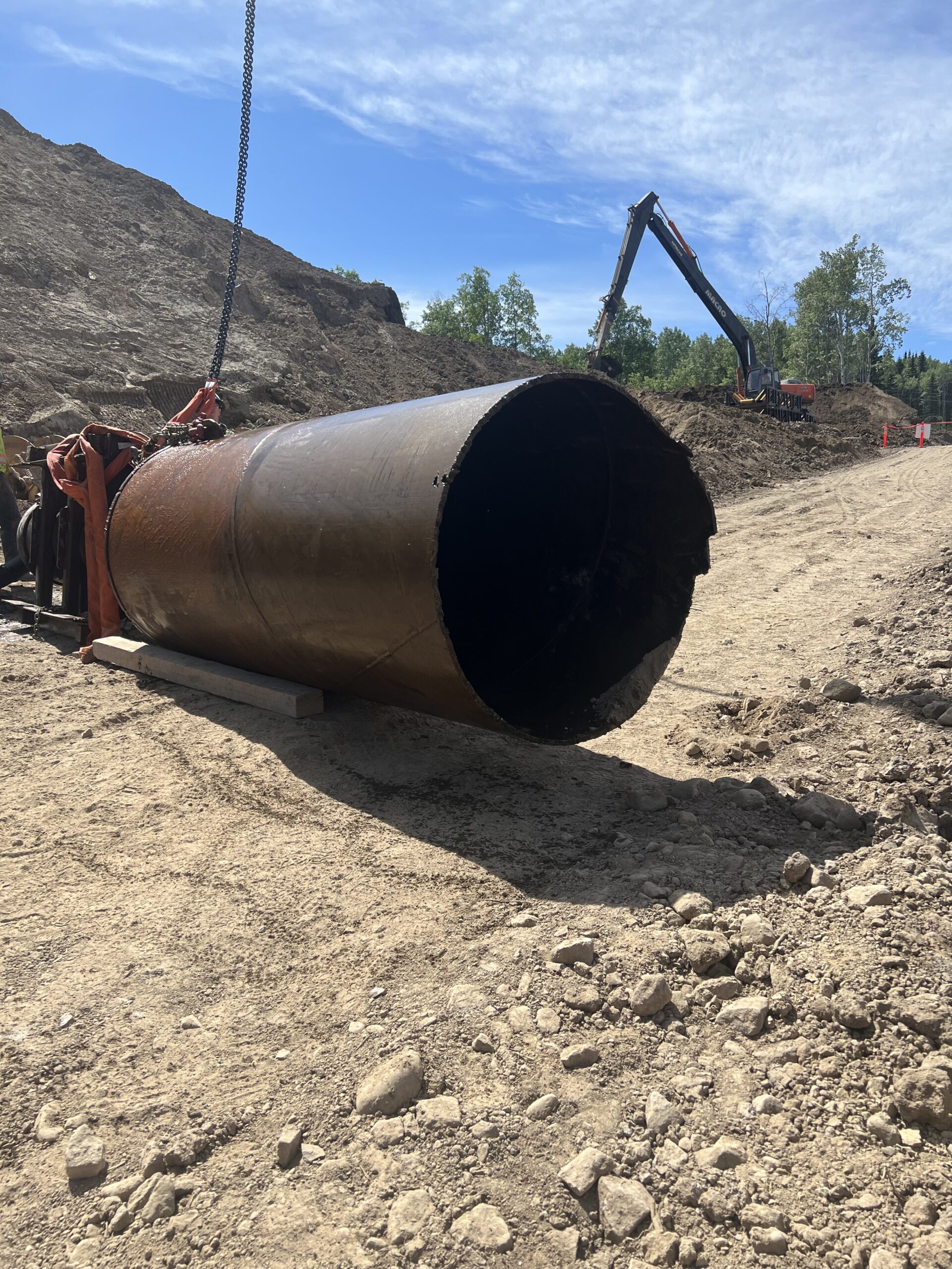 Magnetic Utility Crawler Services planning for large industrial steel pipeline