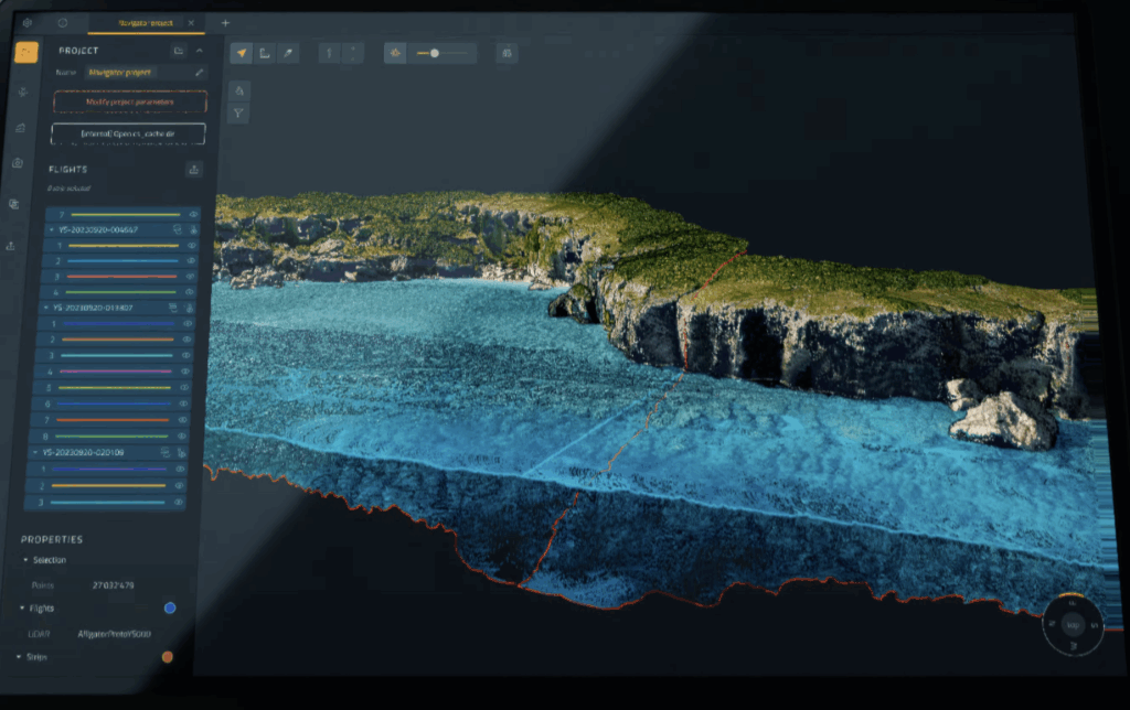 Bathymetric LiDAR & UAV Seafloor Mapping Services