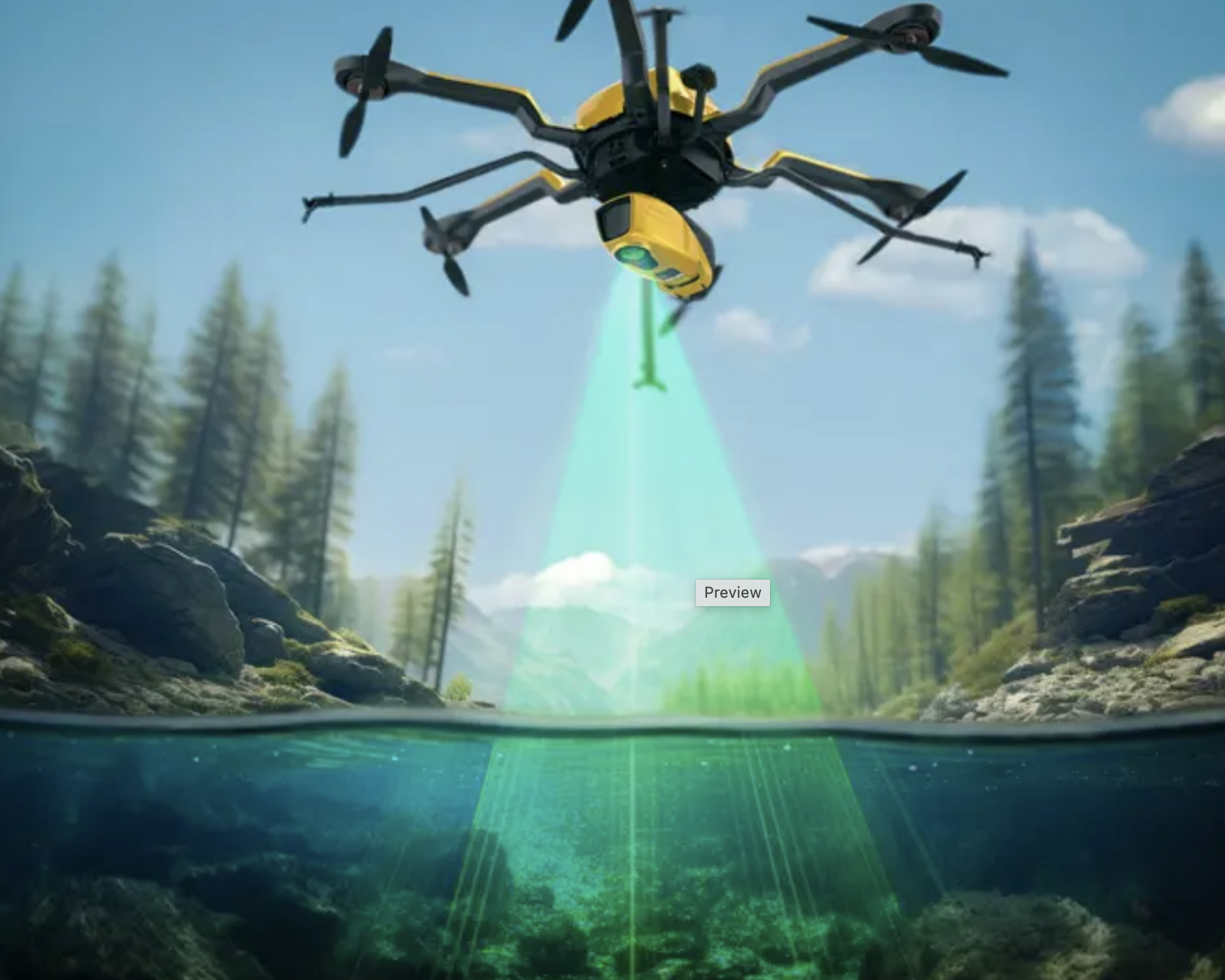 Bathymetric LiDAR & UAV Seafloor Mapping Services