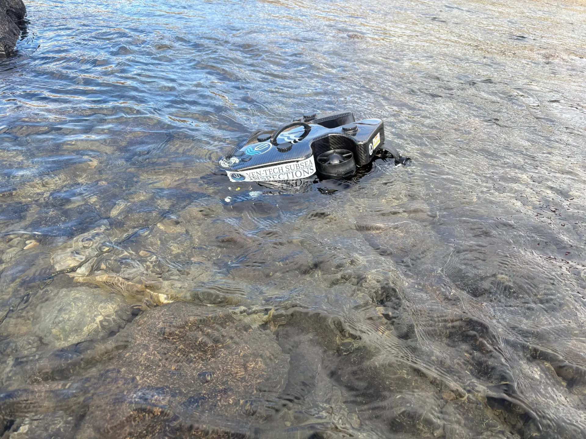 ROV supporting Underwater Inspection and NDT of submerged infrastructure
