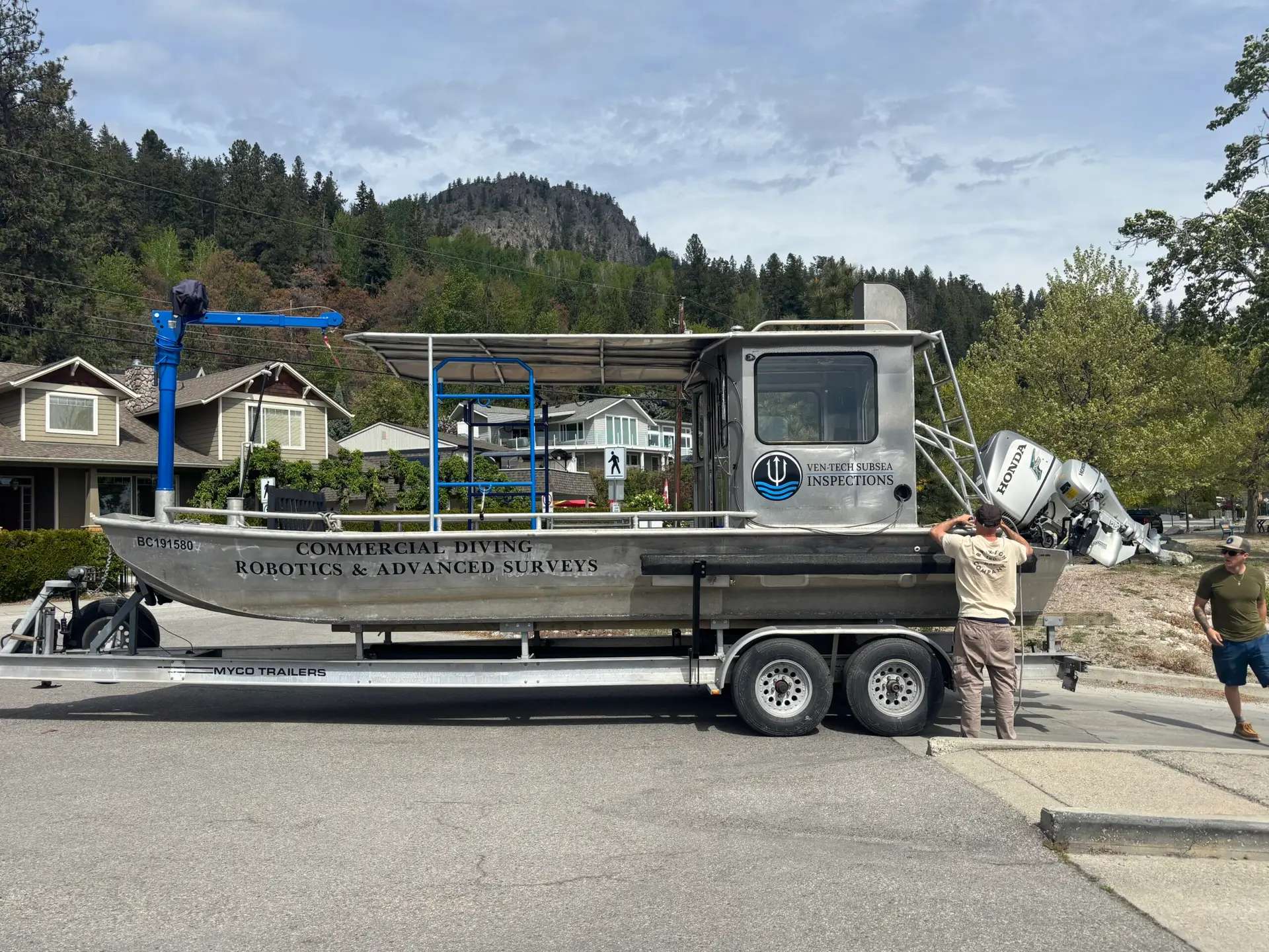 Ven-Tech marine support vessel used for Marine Salvage operations