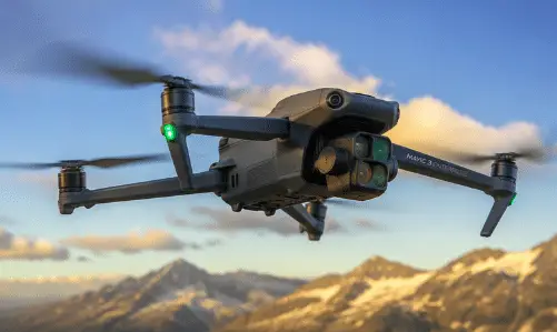 Commercial UAS equipped with an advanced imaging payload