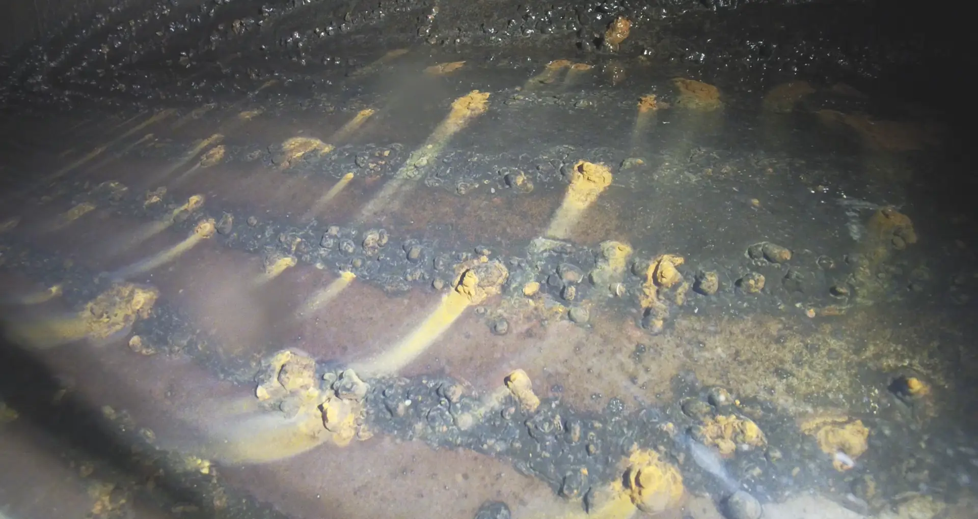 Internal penstock coating and corrosion condition evidence